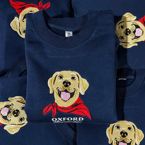 Oxford Embroidered Mascot Sweatshirt - Shop B-Unlimited