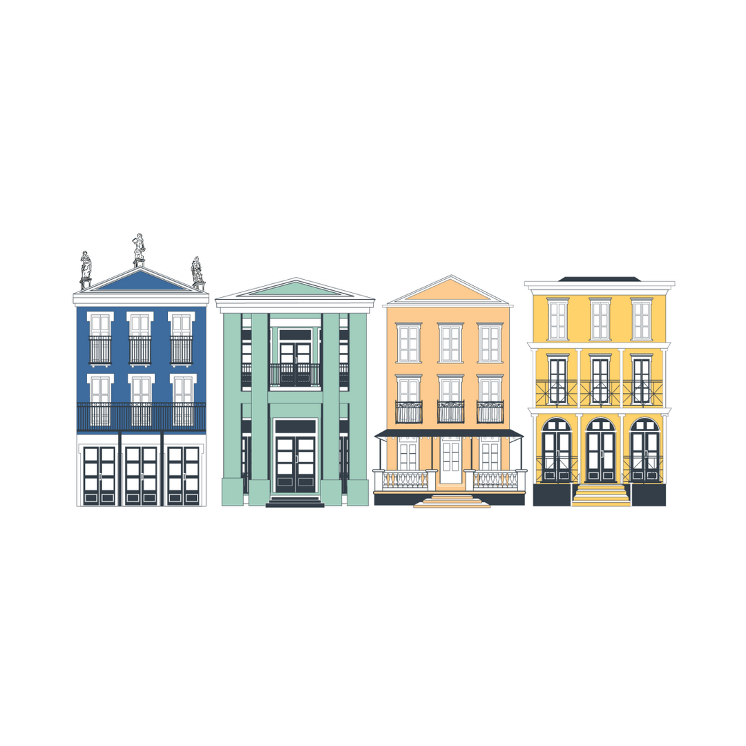 Starkville Cotton District Sticker - Shop B - Unlimited - novelty sticker