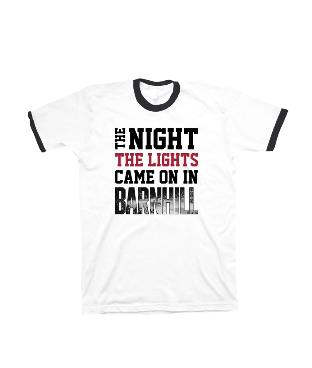 The Night the Lights Came On Ringer T-Shirt - Shop B-Unlimited