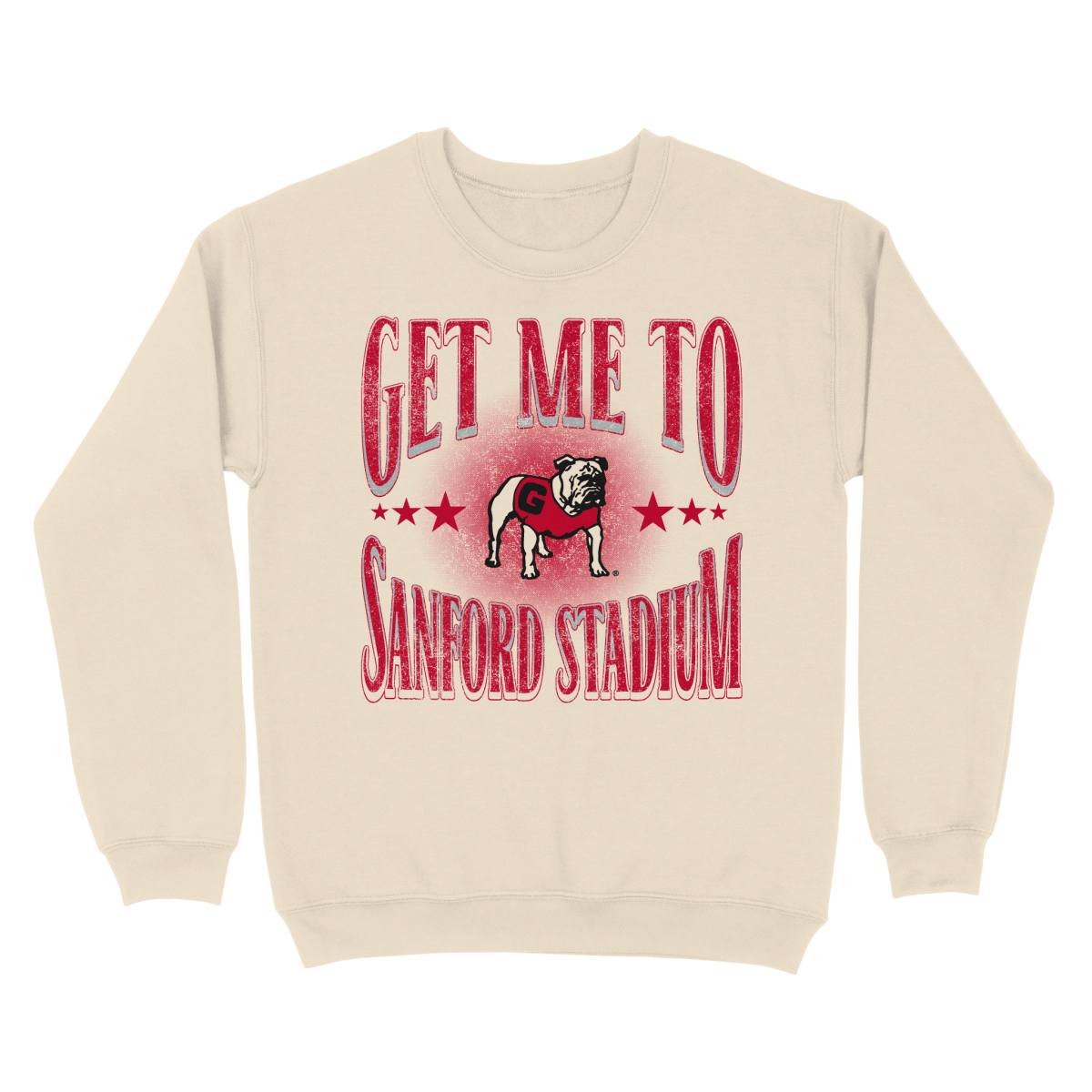 UGA Football Glow Sweatshirt - Shop B-Unlimited