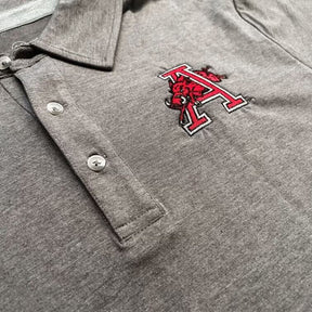 University of Arkansas Free Fly Men's Bamboo Flex Polo - Shop B - Unlimited - men resort