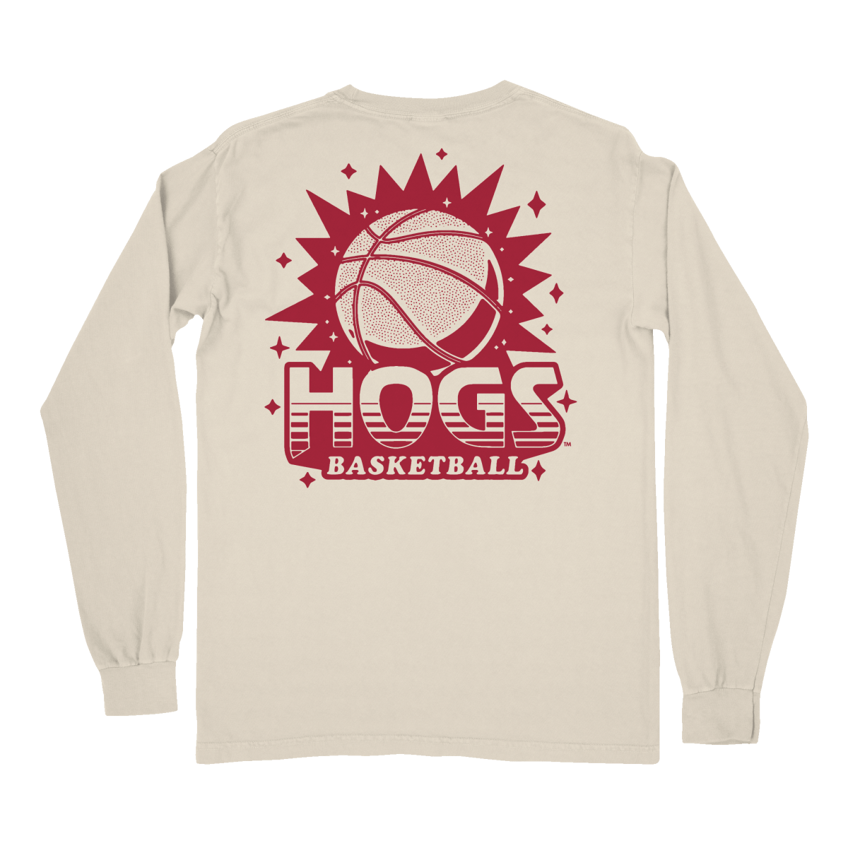 University of Arkansas Jump Ball Long Sleeve T-Shirt - Shop B-Unlimited