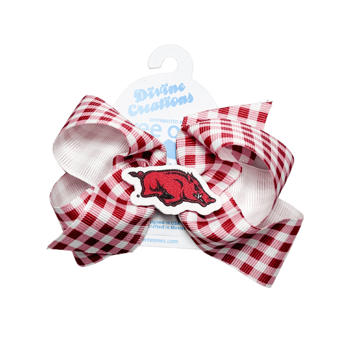 University of Arkansas Kids Bow - Shop B - Unlimited - novelty apparel