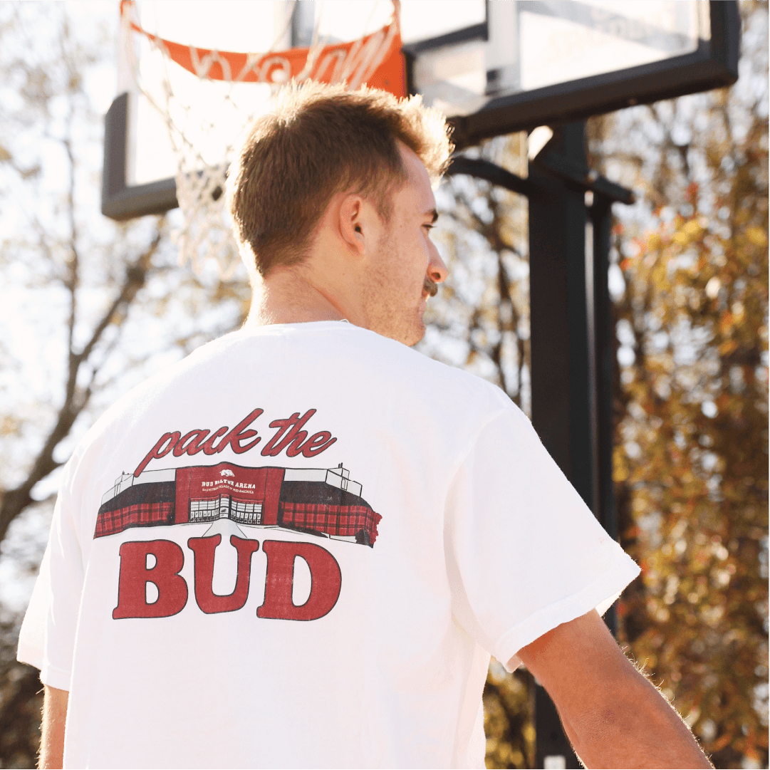 University of Arkansas Pack the Bud T-Shirt - Shop B-Unlimited