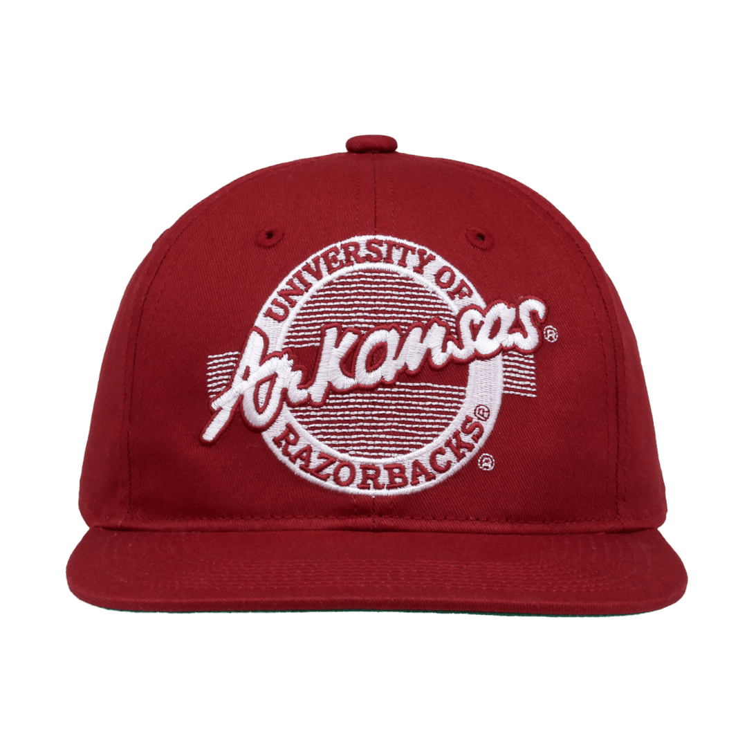 University of Arkansas The Game Team Color Retro Circle Cap - Shop B - Unlimited - caps adjustable