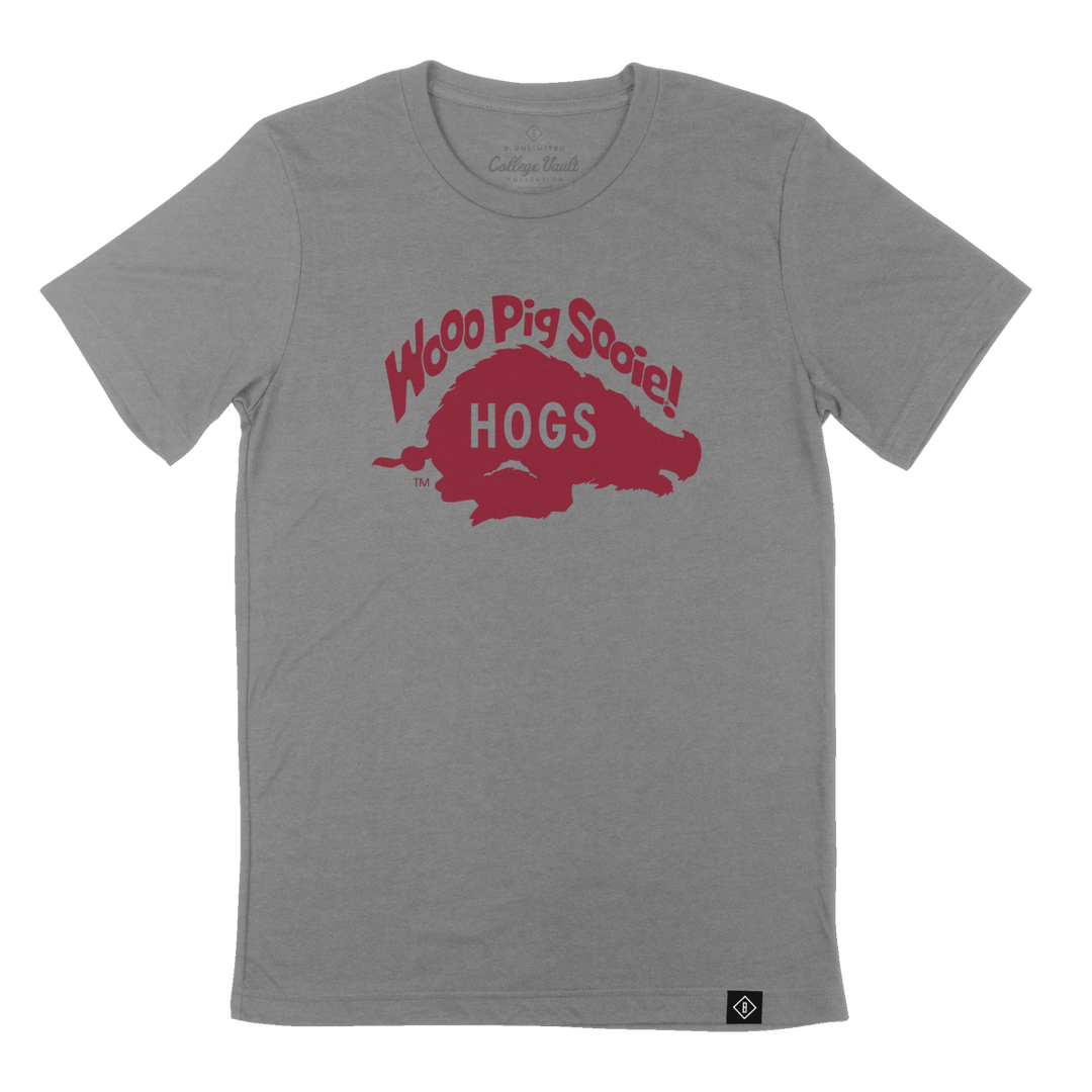 University of Arkansas Vault Hogs Hat T - Shirt - Shop B - Unlimited - men tee