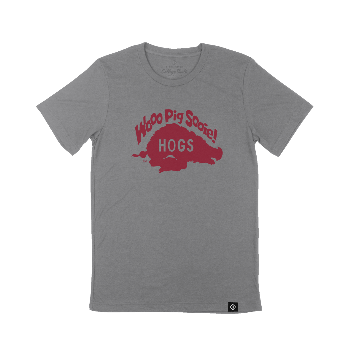 University of Arkansas Vault Hogs Hat Youth T-Shirt - Shop B-Unlimited