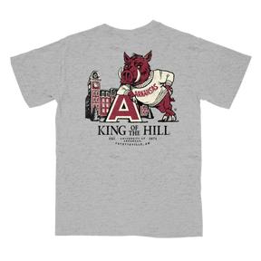 University of Arkansas Vault King of the Hill Pocket T-Shirt - Shop B-Unlimited