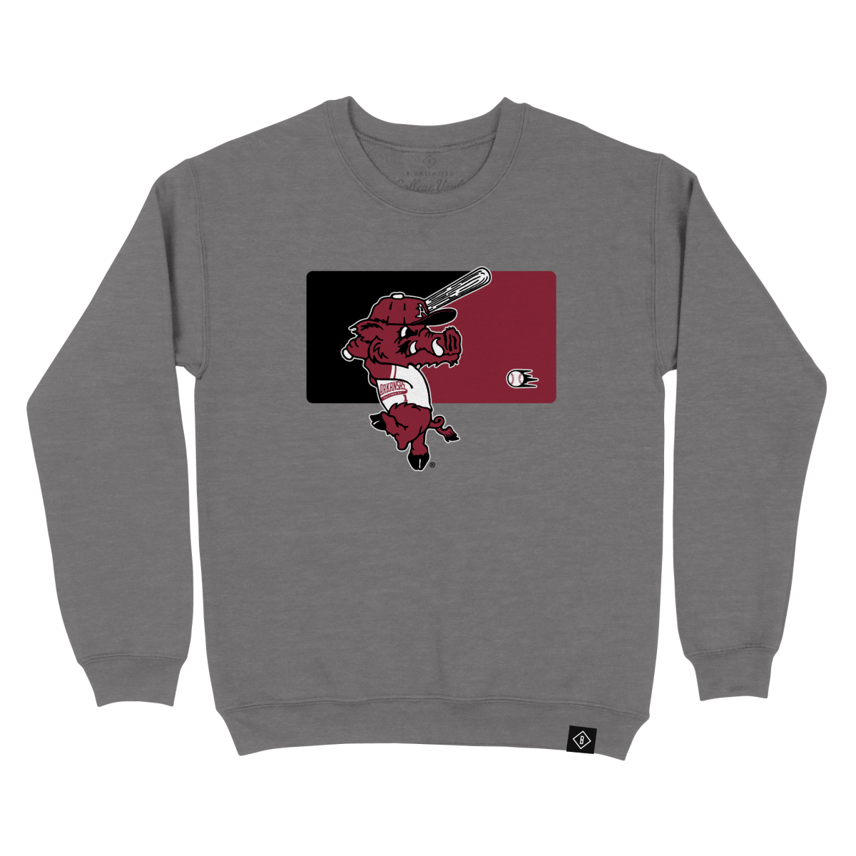 University of Arkansas Vault Major Ribby Sweatshirt - Shop B-Unlimited