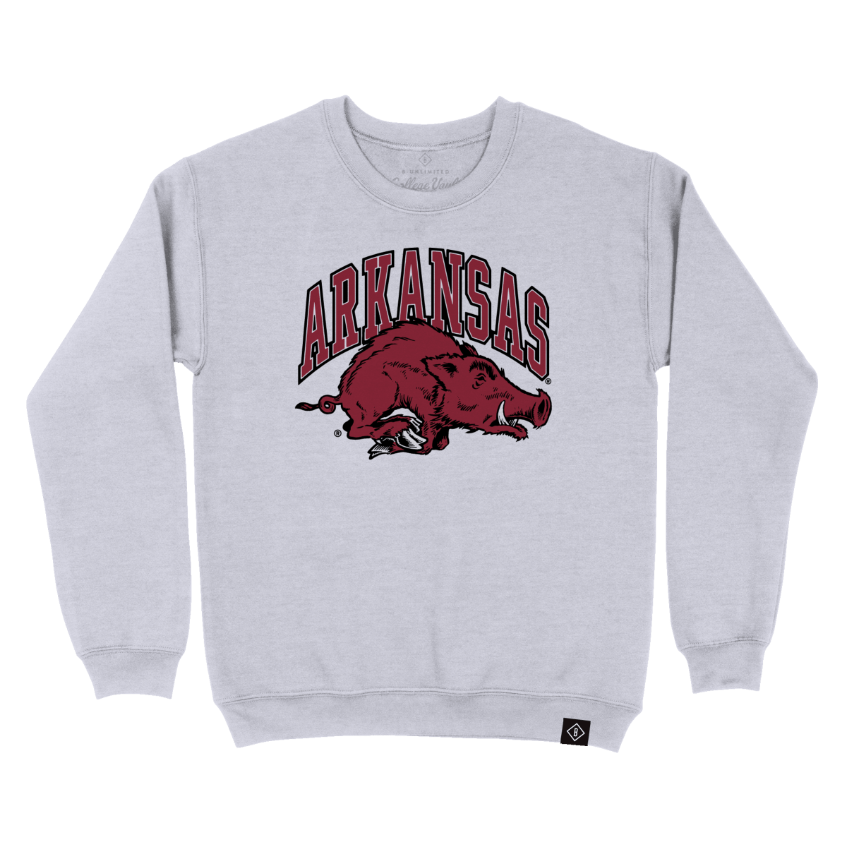 University of Arkansas Vault Running Razorback Sweatshirt - Shop B - Unlimited - men fleece