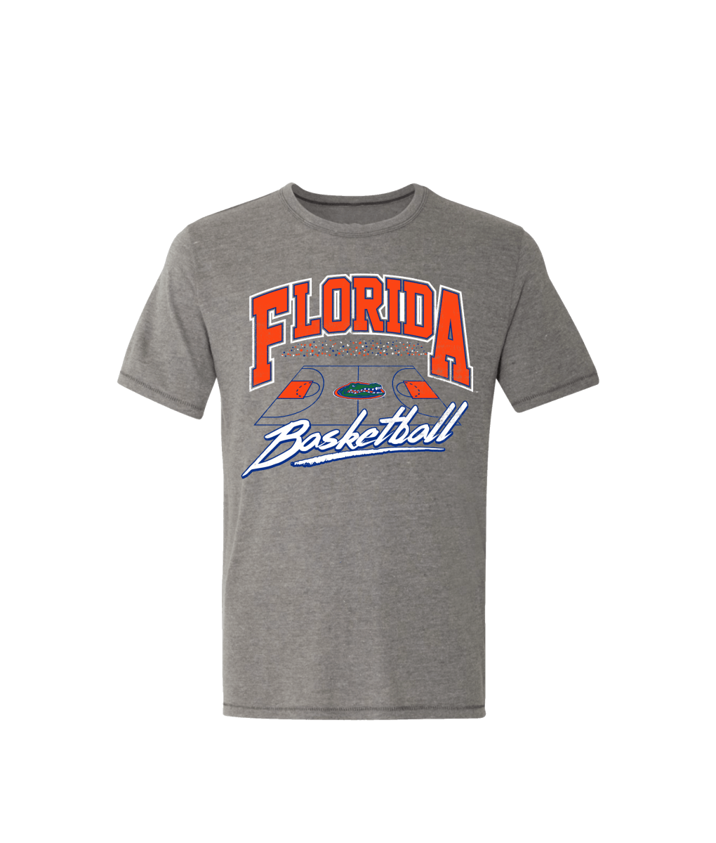 University of Florida Basketball Birds Eye View T-Shirt - Shop B-Unlimited