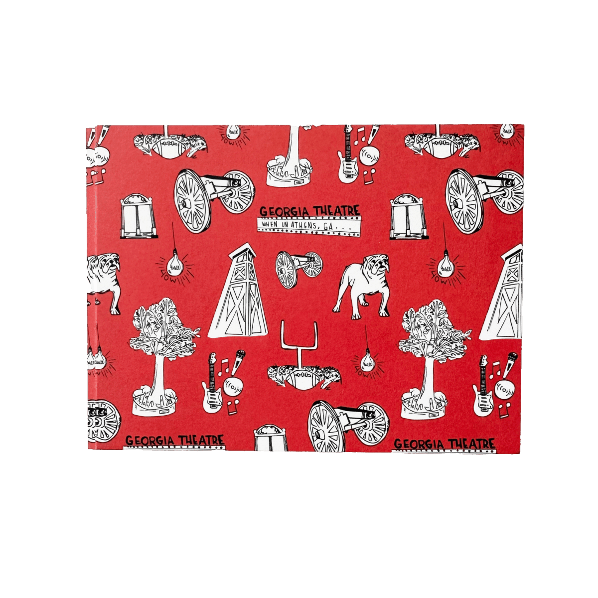 University of Georgia College Town Toiles Campus Notecards - Shop B-Unlimited