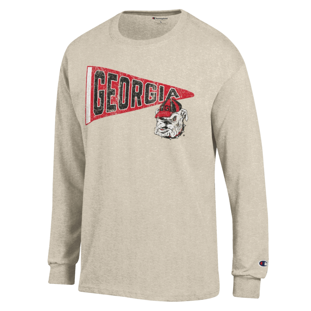 University of Georgia Team Pennant Long Sleeve - Shop B-Unlimited