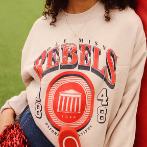 University of Mississippi Classic Mascot Sweatshirt - Shop B-Unlimited