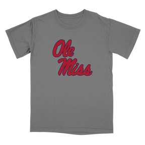 University of Mississippi Helmet Script T - Shirt - Shop B - Unlimited - men tee