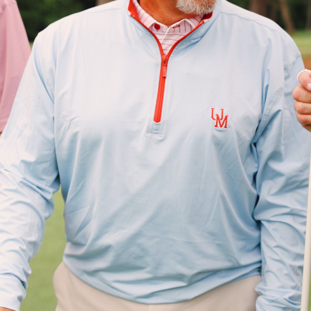 University of Mississippi Horn Legend 1/4 Zip Performance Pullover - Shop B-Unlimited