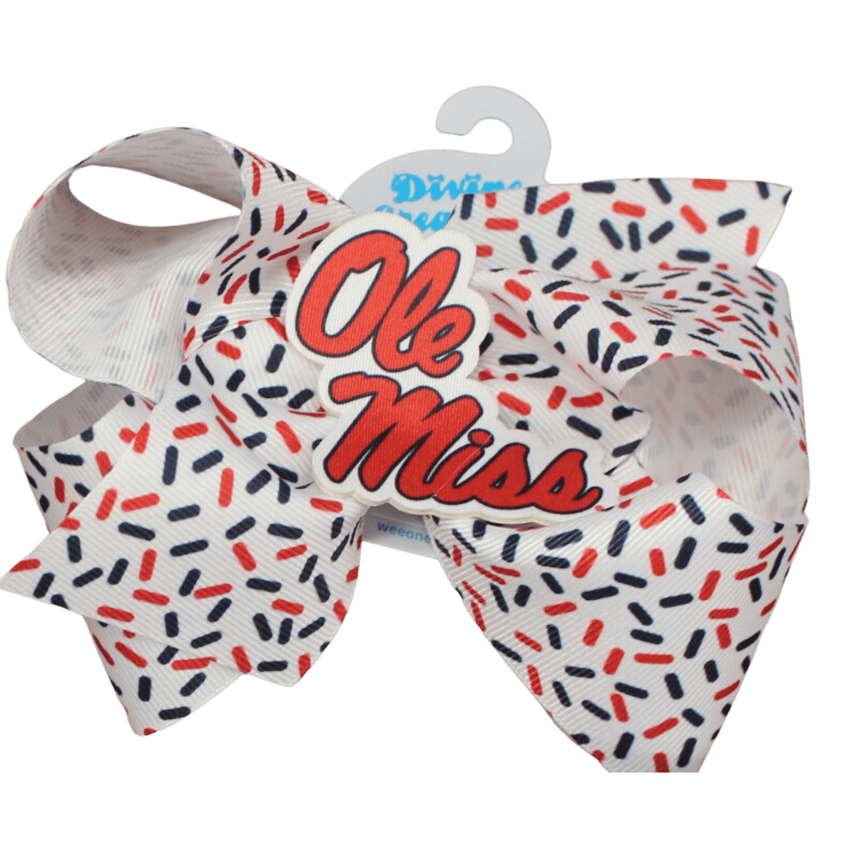 University of Mississippi Kids Bow - Shop B - Unlimited - novelty apparel
