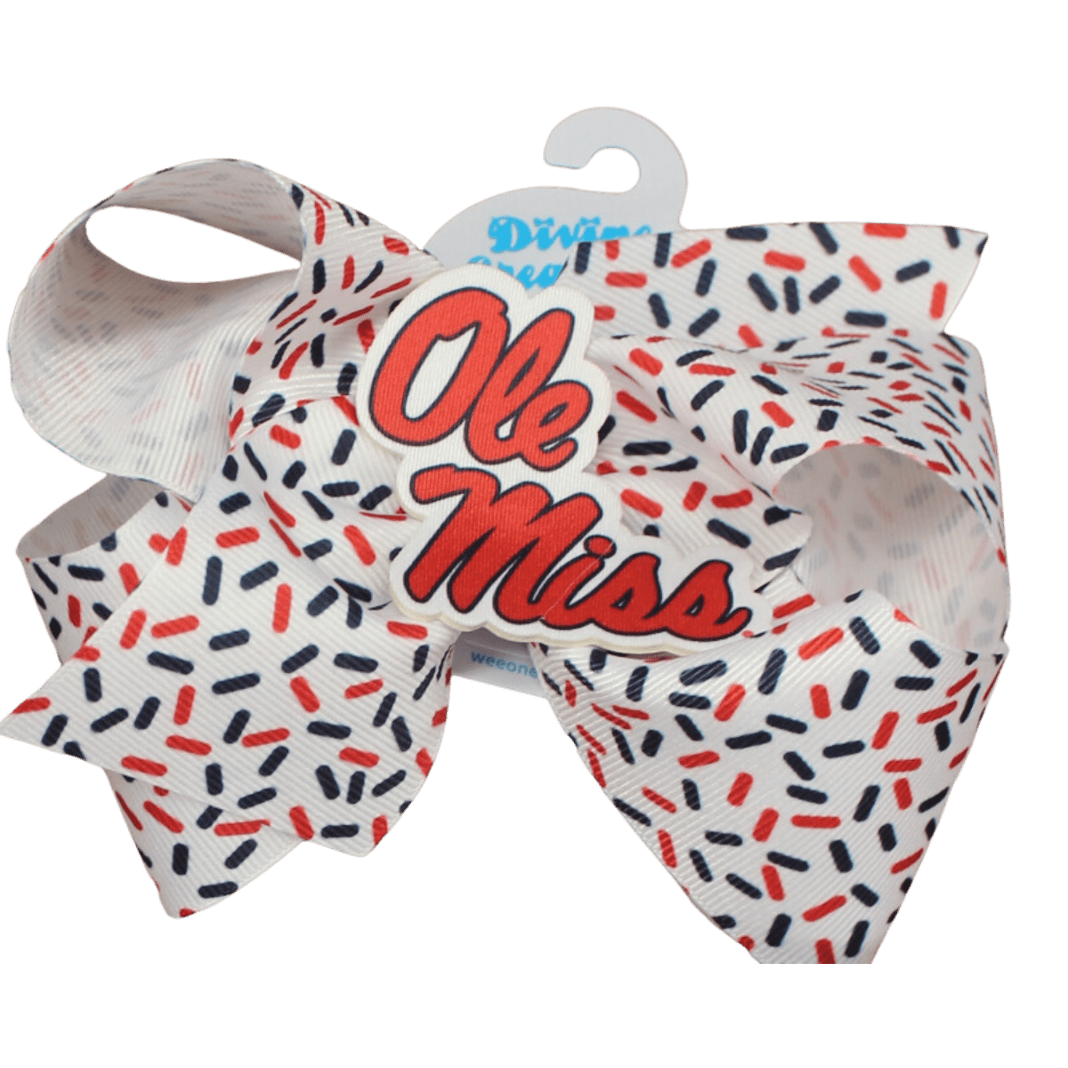 University of Mississippi Kids Bow - Shop B-Unlimited