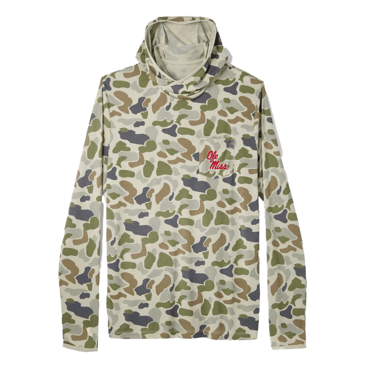 University of Mississippi Small Logo Free Fly Men's Bamboo Lightweight Hoody - Shop B - Unlimited - men outerwear