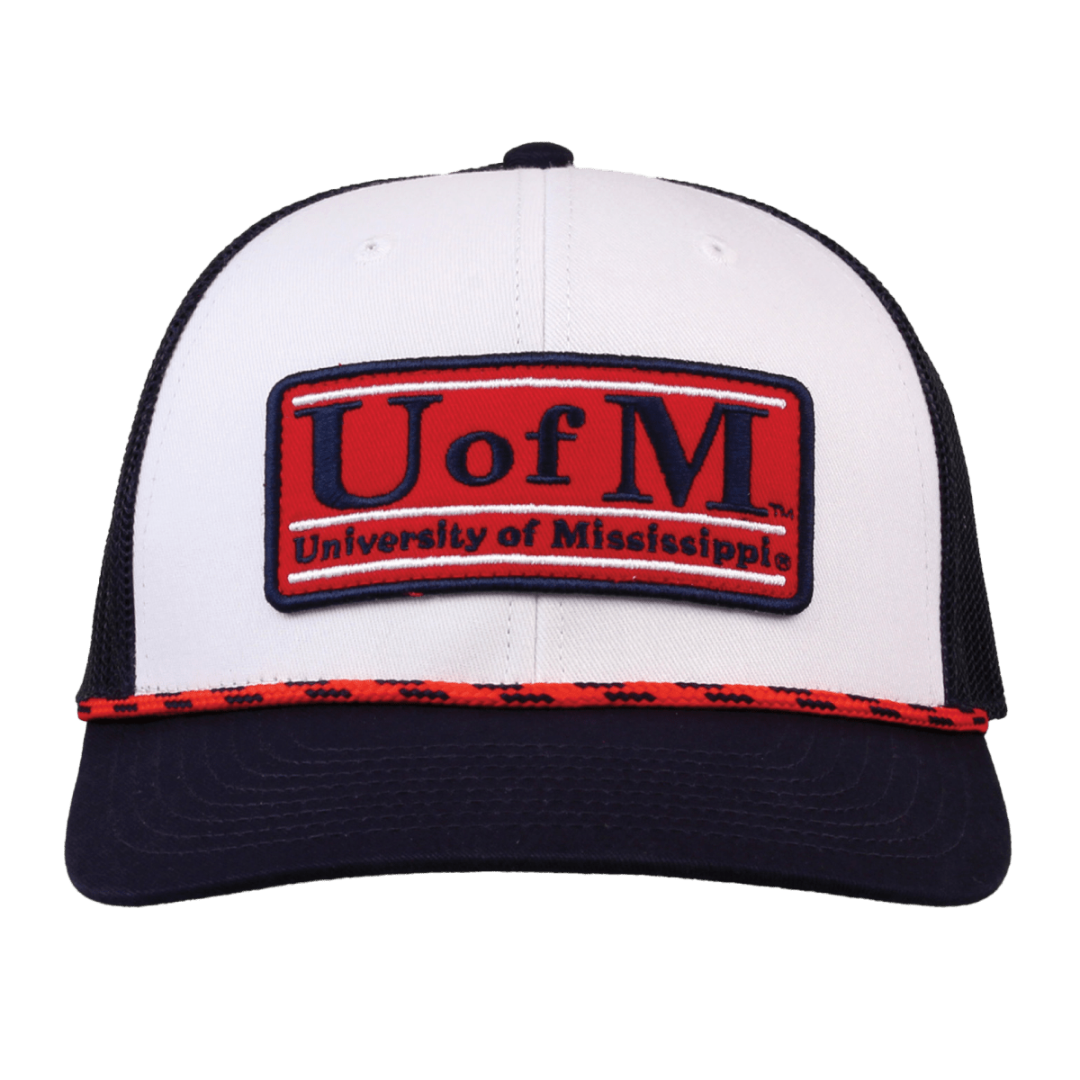 University of Mississippi The Game Rope Trucker Cap - Shop B-Unlimited