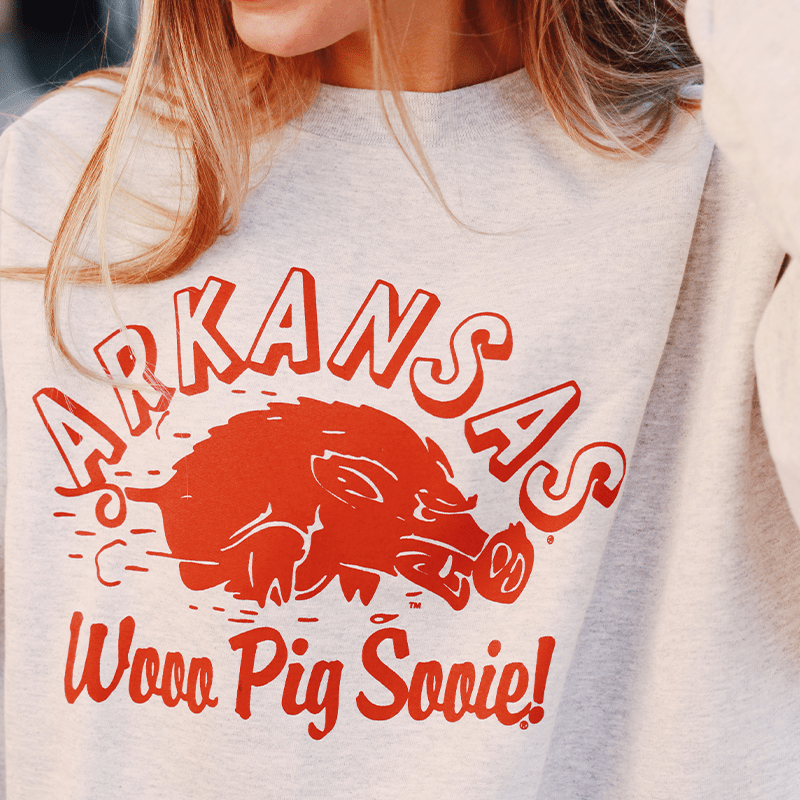 Vault Arkansas Razorbacks Heavy Hog Sweatshirt - Shop B-Unlimited