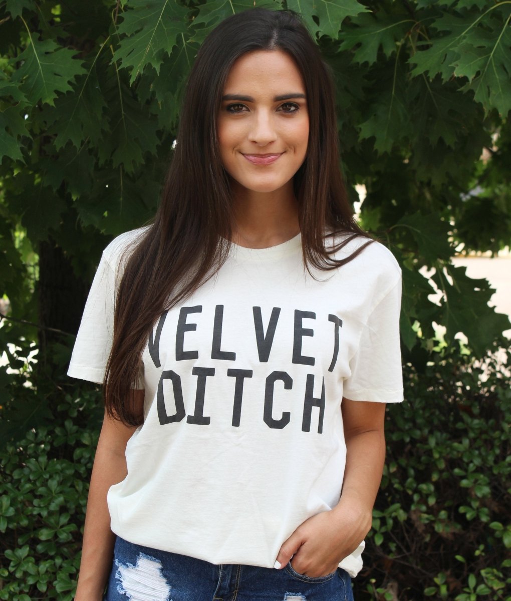 Vintage Velvet Ditch T - Shirt - Shop B - Unlimited - men tee