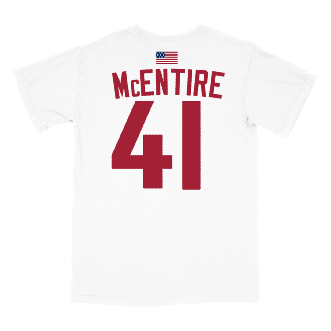 Will McEntire White Jersey T - Shirt - Shop B - Unlimited - men tee