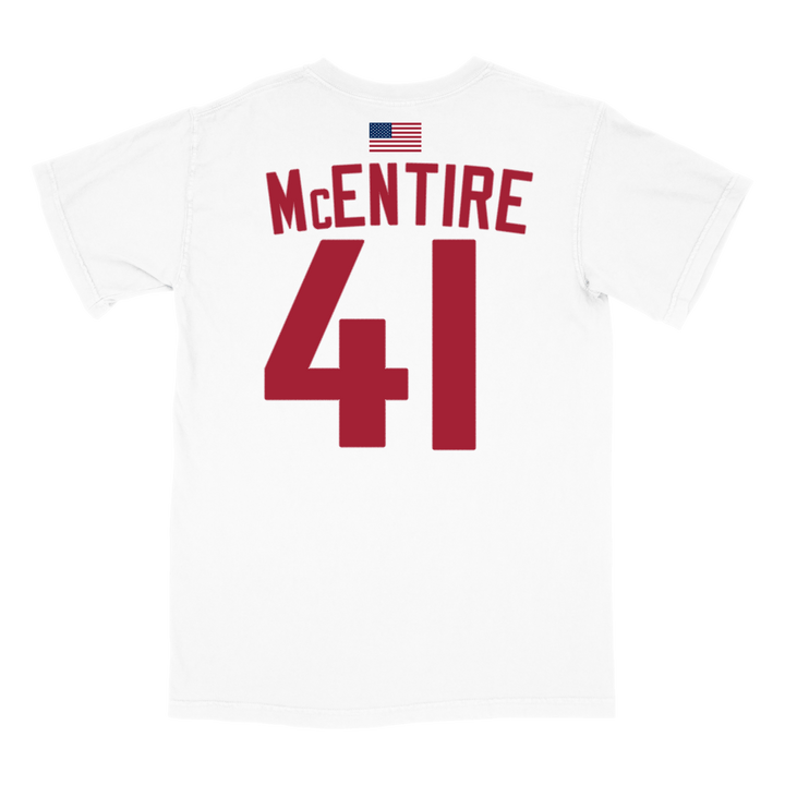 Will McEntire White Jersey T - Shirt - Shop B - Unlimited - men tee