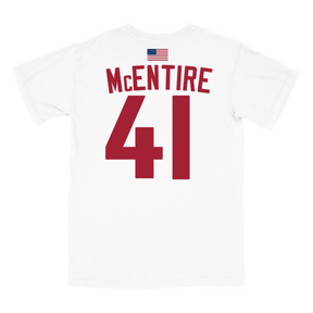 Will McEntire White Jersey T-Shirt - Shop B-Unlimited