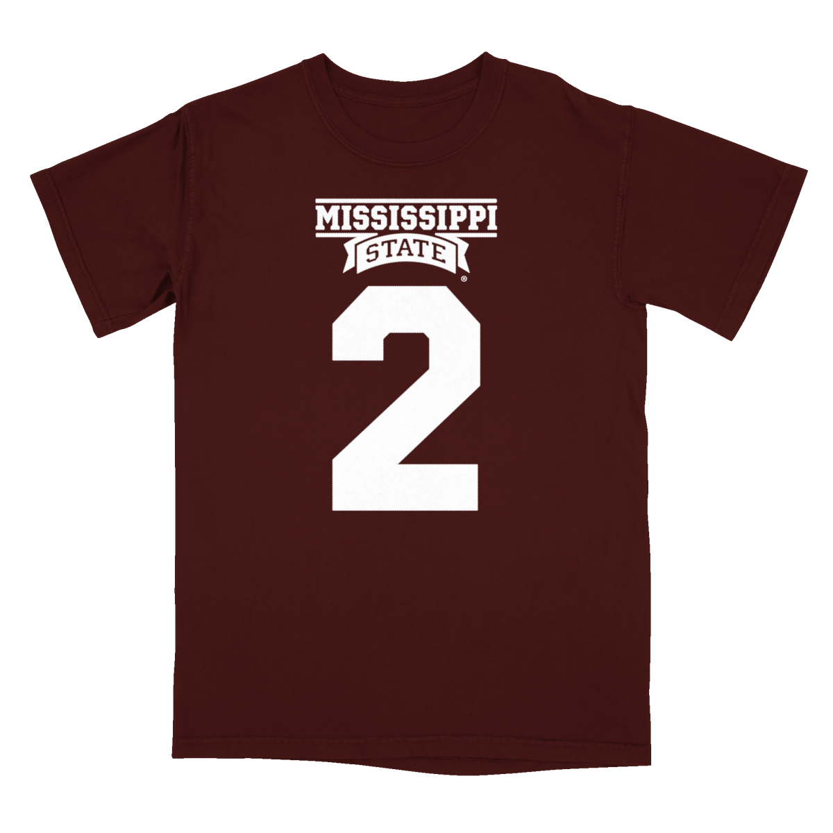 Will Rogers Maroon Jersey T-shirt - Shop B-Unlimited